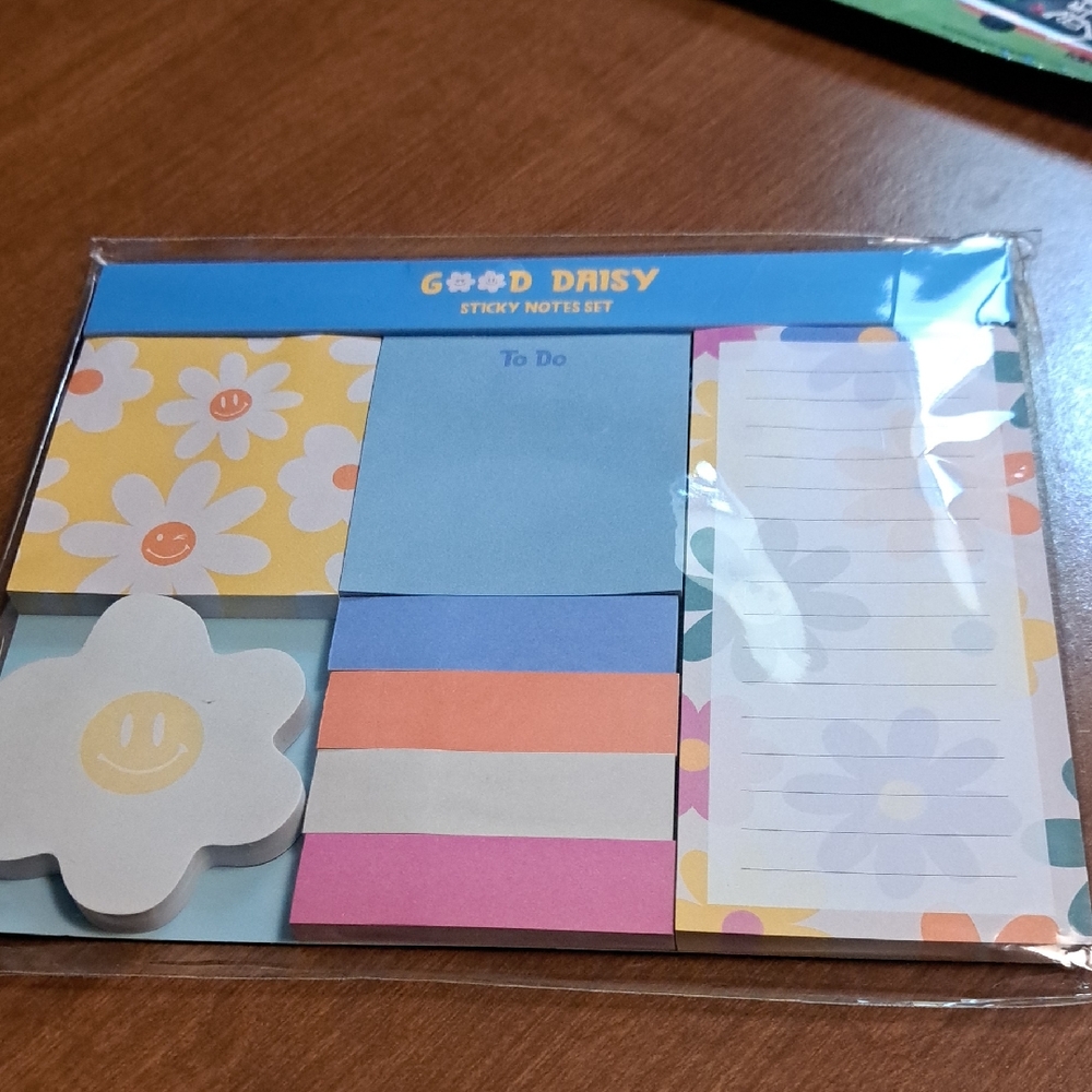 Good Daisy Sticky Notes Set/ BUNDLE ONLY